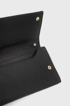 Γυναικεία Πορτοφόλια Δερμάτινο πορτοφόλι Patrizia Pepe χρώμα: μαύρο -Φτηνός Patrizia Pepe Κατάστημα unnamed file 871