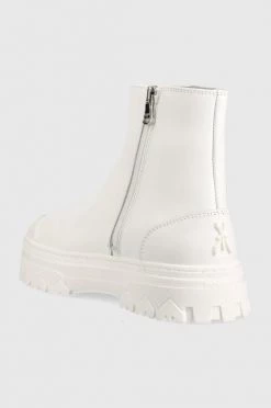 Γυναικεία Μποτάκια Δερμάτινες μπότες Patrizia Pepe χρώμα: άσπρο, -Φτηνός Patrizia Pepe Κατάστημα unnamed file 886