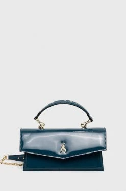 Γυναικεία Τσάντες χιαστί Δερμάτινη τσάντα Patrizia Pepe μαύρο