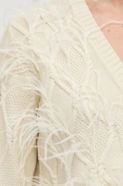 Γυναικεία Χωρίς φερμουάρ Μάλλινο πουλόβερ Patrizia Pepe χρώμα: μπεζ, -Φτηνός Patrizia Pepe Κατάστημα unnamed file 906