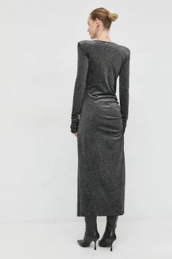 Γυναικεία Φορέματα Φόρεμα Patrizia Pepe ασημί, -Φτηνός Patrizia Pepe Κατάστημα unnamed file 920