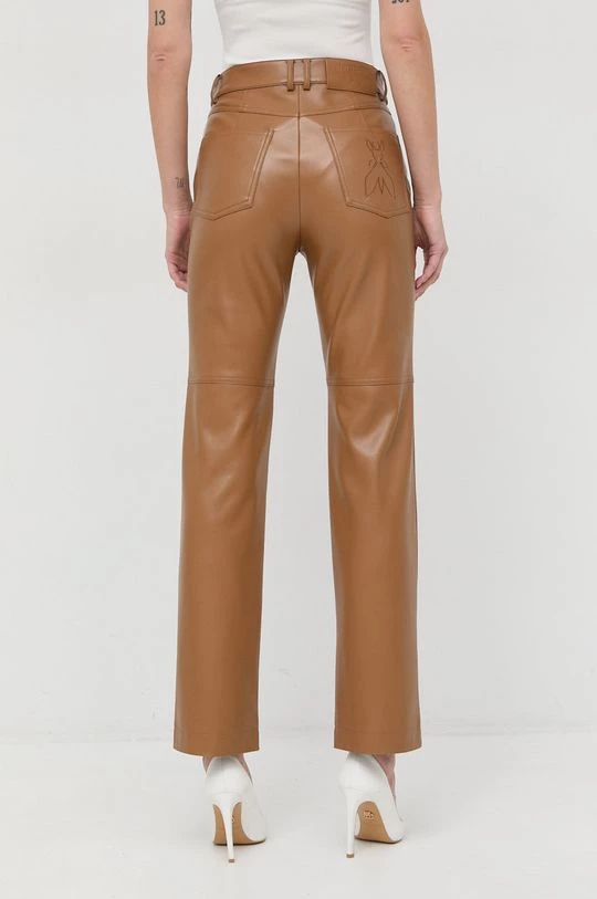 Γυναικεία Υφασμάτινα Παντελόνι Patrizia Pepe καφέ, 3 Γυναικεία Υφασμάτινα Παντελόνι Patrizia Pepe καφέ, - Image 3