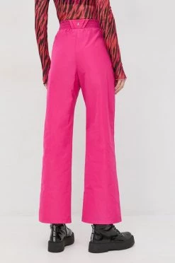 Γυναικεία Υφασμάτινα Παντελόνι Patrizia Pepe ροζ, -Φτηνός Patrizia Pepe Κατάστημα unnamed file 929