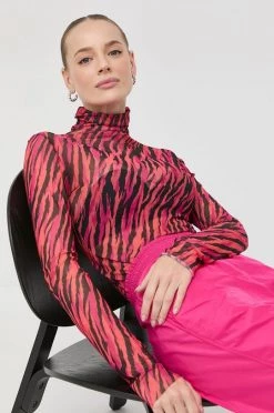 Γυναικεία Μακρυμάνικο Longsleeve Patrizia Pepe πορτοκαλί