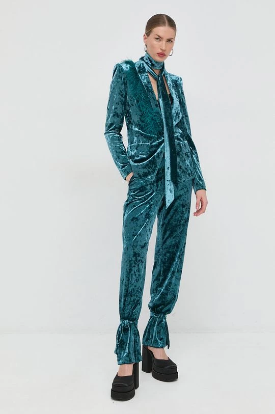 Γυναικεία Σακάκια Σακάκι Patrizia Pepe τιρκουάζ, 2 Γυναικεία Σακάκια Σακάκι Patrizia Pepe τιρκουάζ, - Image 2