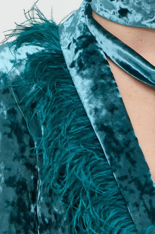 Γυναικεία Σακάκια Σακάκι Patrizia Pepe τιρκουάζ, 5 Γυναικεία Σακάκια Σακάκι Patrizia Pepe τιρκουάζ, - Image 5