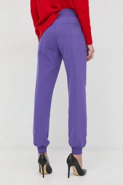 Γυναικεία Παντελόνια φόρμας Βαμβακερό παντελόνι Patrizia Pepe μοβ -Φτηνός Patrizia Pepe Κατάστημα unnamed file 969